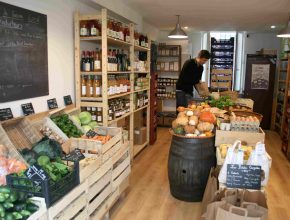 inside the shop
